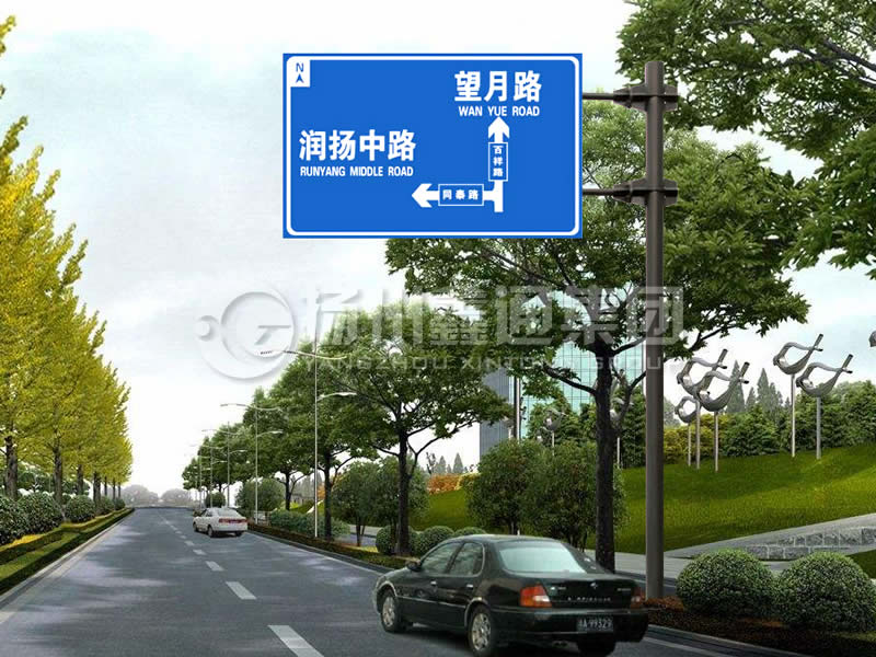 BZG-002，交通標(biāo)志桿，F(xiàn)型交通標(biāo)志桿