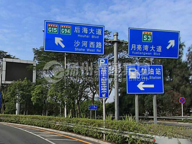 BZG-009，交通標(biāo)志桿，T型交通標(biāo)志桿