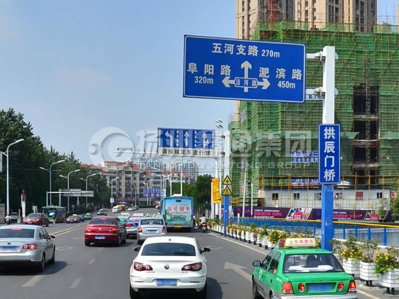BZG-017，F(xiàn)型交通標(biāo)志桿，合肥交通標(biāo)志桿
