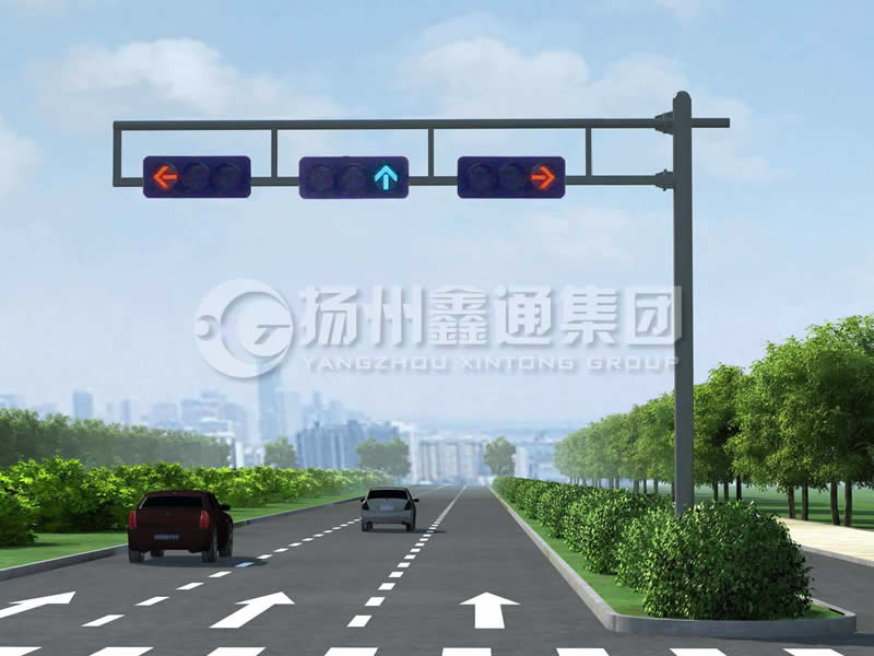 XHDG-040，F(xiàn)型框架信號(hào)燈桿